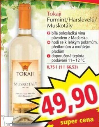 Norma Tokaji nabídka