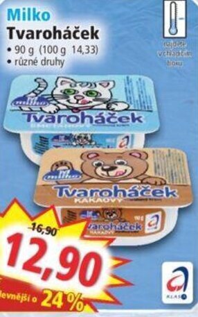 Norma Milko Tvaroháček nabídka
