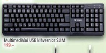 Norma Multimediální USB klávesnice SLIM nabídka