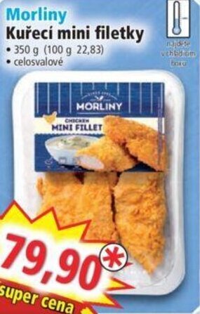 Norma Morliny Kuřecí mini filetky nabídka