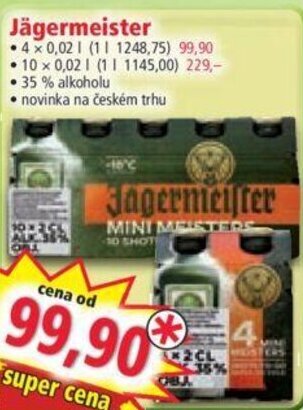 Norma Jagermeister nabídka