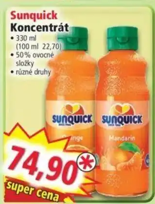 Norma Sunquick Koncentrát nabídka