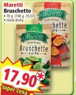 Norma Maretti Bruschette nabídka
