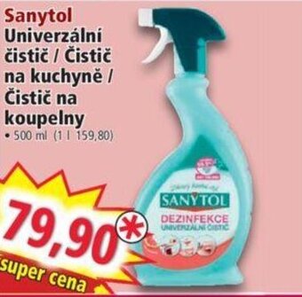 Norma Sanytol Univerzální čistič / Čistič na kuchyně / Čistič na koupelny nabídka