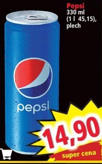Norma Pepsi 330 ml nabídka