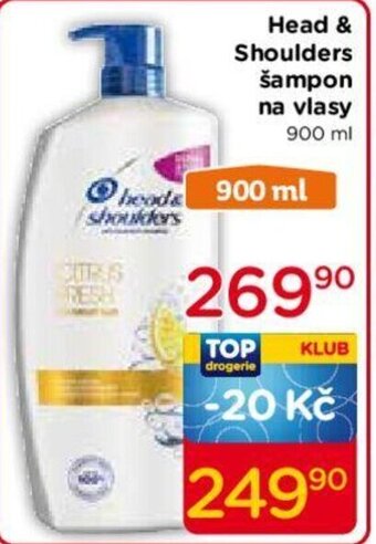 TOP drogerie Head & Shoulders šampon na vlasy nabídka