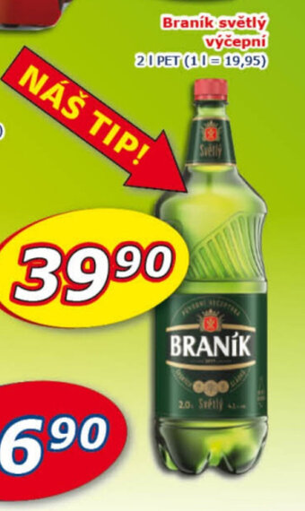 ESO MARKET Braník světlý výčepní nabídka