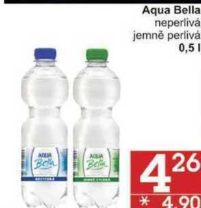 Jip Aqua bella neperlivá, 0,5 l nabídka