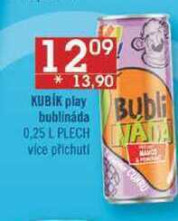Jip Kubik play bublináda, 0,25 l plech nabídka