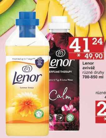 Jip Lenor aviváž různé druhy, 700-850 ml nabídka