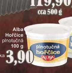 Jip Alba hořčice plnotučná 100 g nabídka