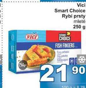 Jip Vici smart choice rybí prsty mleté 250 g nabídka