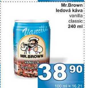 Jip Mr.brown ledová káva 240 ml nabídka