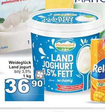 Jip Weideglück land jogurt bílý 3,5% 1 kg nabídka