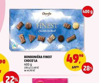 Penny Market Bonboniéra finest choco'la, 400 g nabídka