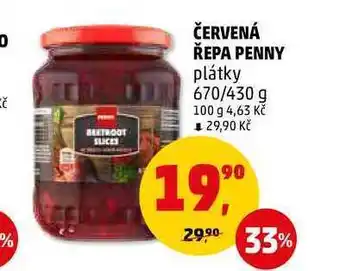 Penny Market Červená řepa penny, 670 g nabídka