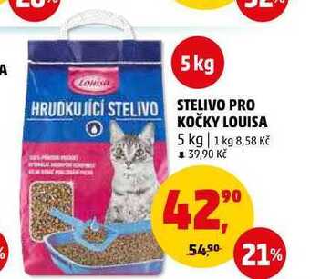Penny Market Stelivo pro kočky louisa, 5 kg nabídka