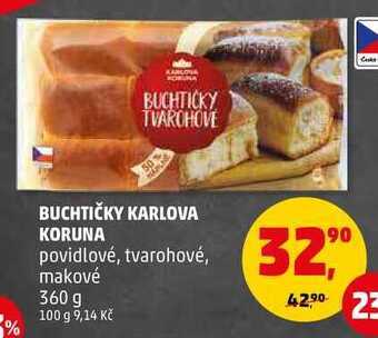 Penny Market Buchtičky karlova koruna, 360 g nabídka