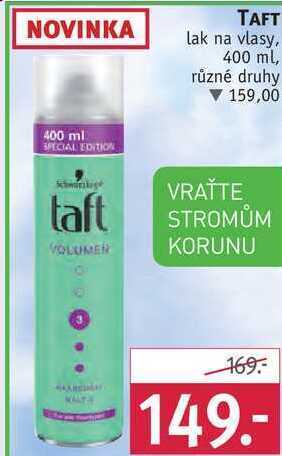 Rossmann Taft lak na vlasy, 400 ml nabídka