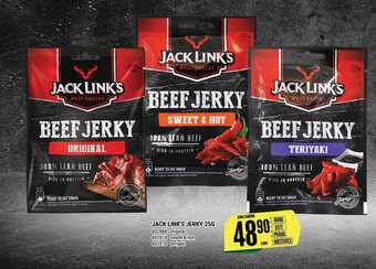 Tamda Foods Jack link's jerky 25g nabídka