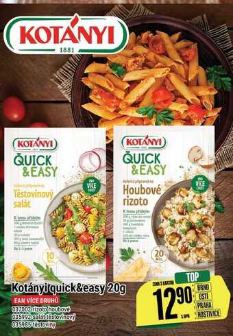 Tamda Foods Kotányi quick&easy 20 g nabídka