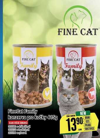 Tamda Foods Finecat family konzerva pro kočky 415 g nabídka