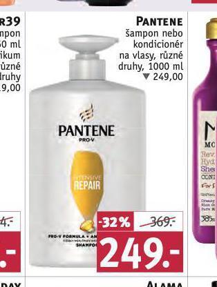Rossmann Pantene šampon, kondicioner nabídka