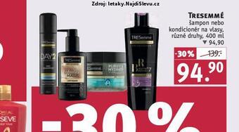 Rossmann Tresemmé šampon, kondicioner nabídka