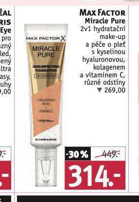 Rossmann Max factor make-up nabídka