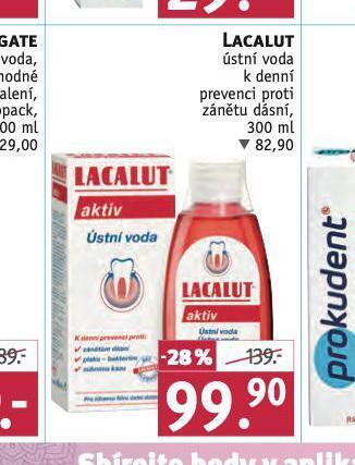 Rossmann Lacalut ústní voda nabídka