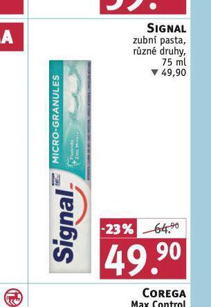 Rossmann Signal zubní pasta nabídka