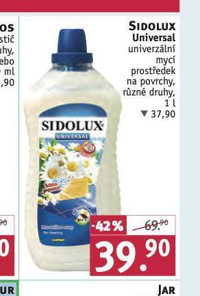 Rossmann Sidolux universal mycí prostředek nabídka