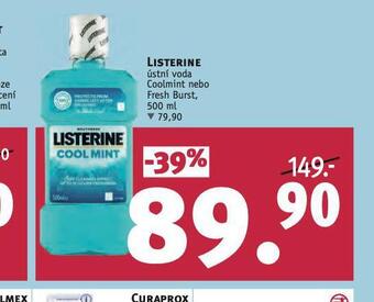 Rossmann Listerine ústní voda nabídka
