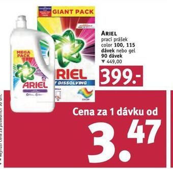 Rossmann Ariel prací prostředek nabídka
