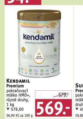 Rossmann Kendamil premium pokračovací mléčná výživa nabídka