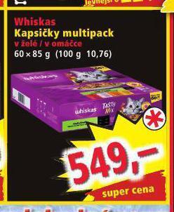 Norma Whiskas kapsičky pro kočky nabídka