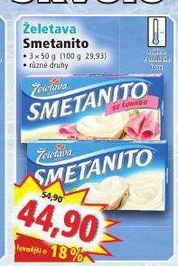 Norma Želetava smetanito sýr nabídka