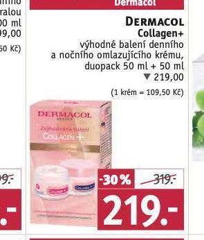 Rossmann Dermacol collagen+ krém nabídka
