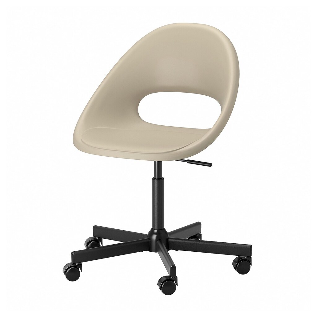IKEA Eldberget / malskär otočná židle, béžová/černá nabídka