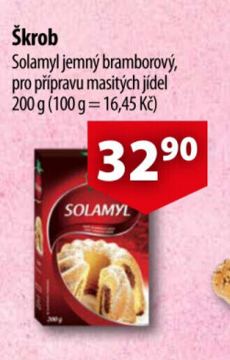 CBA Škrob nabídka