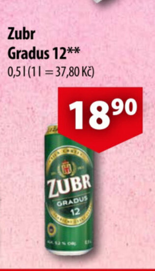 CBA Zubr GRADUS 12 nabídka