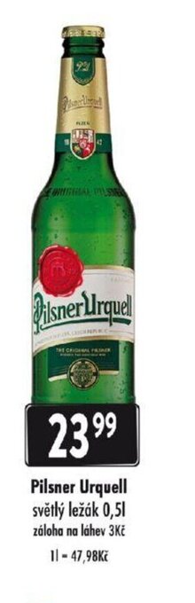 Qanto Pilsner Urquell nabídka