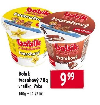 Qanto Bobík tvarohový 70g nabídka
