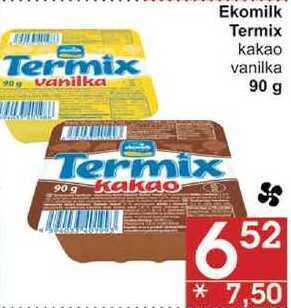 Jip Ekomilk termix kakao vanilka, 90 g nabídka
