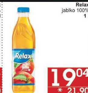 Jip Relax jablko 100%, 1 l nabídka