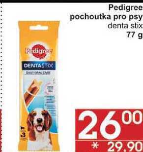 Jip Pedigree pochoutka pro psy denta stix, 77 g nabídka