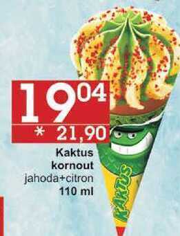 Jip Kaktus kornout jahoda+citron, 110 ml nabídka