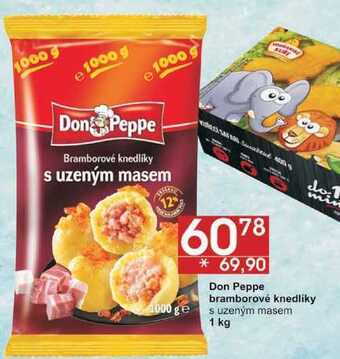 Jip Don peppe bramborové knedlíky s uzeným masem, 1 kg nabídka