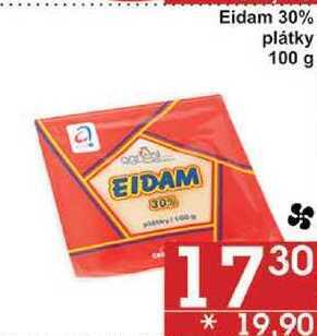 Jip Eidam 30% plátky, 100 g nabídka