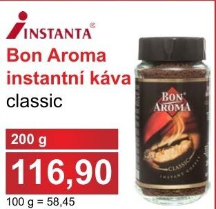 PLUS JIP Bon Aroma instantní káva classic nabídka